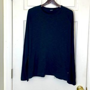 Hugo Boss Men’s Black Long Sleeves Slim Fit Tee Size XL